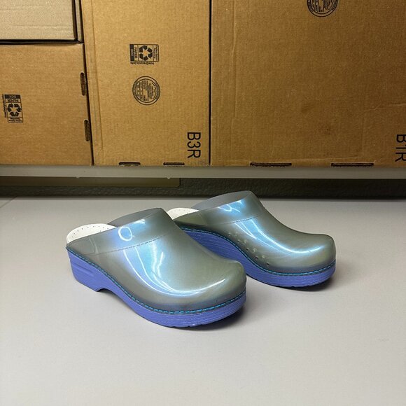 Dansko Sonja mule - iridescent pearl - size 38 - Picture 1 of 6